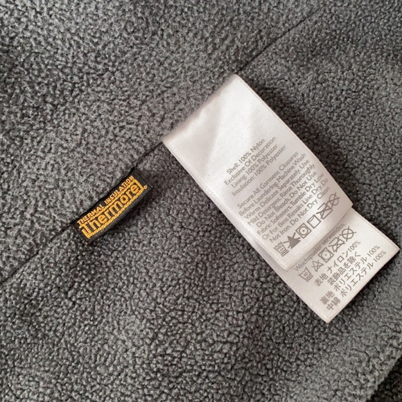 Eddie Bauer Black thermal insulation zip up jacket size medium - Picture 10 of 17